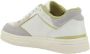 Pinko Stijlvolle Veterschoenen met Geperforeerde Neus White Dames - Thumbnail 4