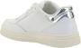 Pinko Stijlvolle Veterschoenen met Paneeldesign White Dames - Thumbnail 5