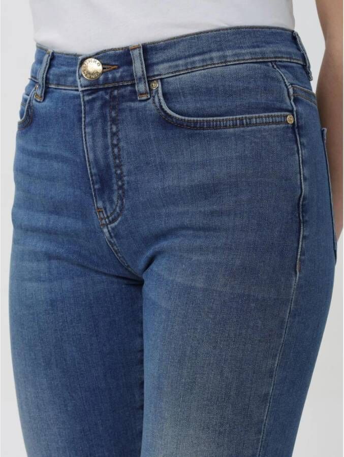 Pinko Stone Washed Bootcut Jeans