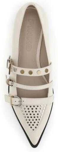 Pinko Studded Ballerina met Almond Toe