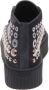 Pinko Studded Donkergrijze Wedge Sneakers - Thumbnail 2