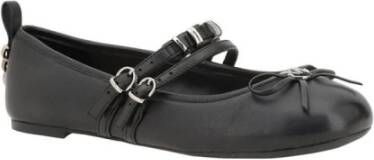 pinko Verstelbare Boog Ballerina's voor alledaagse elegantie Black Dames