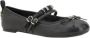 Pinko Verstelbare Boog Ballerina's voor alledaagse elegantie Black Dames - Thumbnail 4