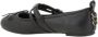Pinko Verstelbare Boog Ballerina's voor alledaagse elegantie Black Dames - Thumbnail 5
