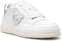 Pinko Stijlvolle Veterschoenen met Paneeldesign White Dames - Thumbnail 9
