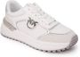 Pinko Witte Leren Sneakers Lente Zomer Collectie White Dames - Thumbnail 16