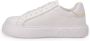 Pinko Low-Top Sneakers Panelled White Calf Leather Sneakers With Love Bir in wit - Thumbnail 5