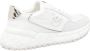 Pinko Witte leren sneakers met Love Birds-logo - Thumbnail 2