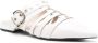 Pinko Witte puntige neus platte schoenen White Dames - Thumbnail 3