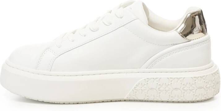 Pinko Witte Sneakers met Flatform Zool