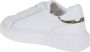 Pinko Low-Top Sneakers Panelled White Calf Leather Sneakers With Love Bir in wit - Thumbnail 4
