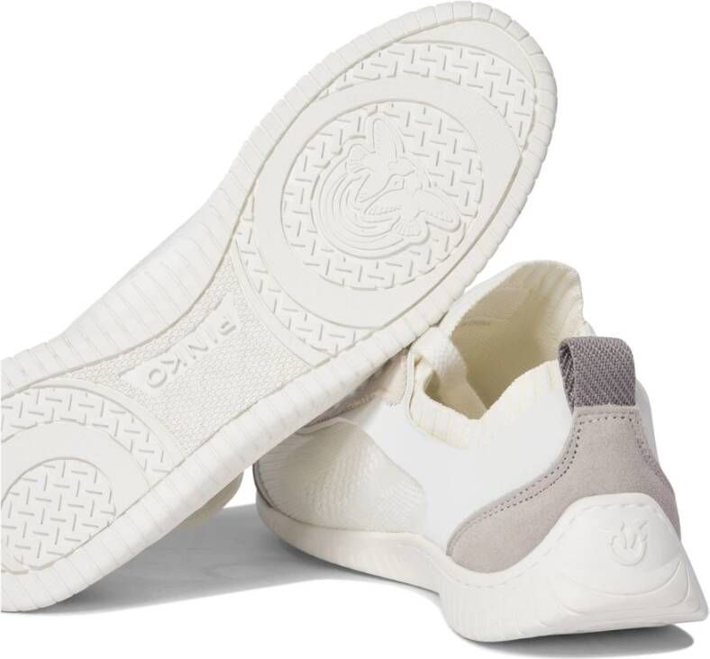 Pinko Witte Sneakers Stijlvol en veelzijdig