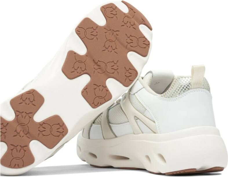 Pinko Witte Sneakers voor Vrouwen Aw25