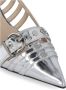 Pinko Zilveren Platte Schoenen Gray Dames - Thumbnail 3