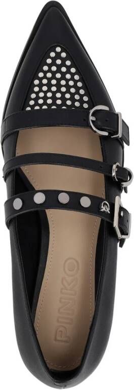 Pinko Zwarte Ballerina Schoenen Zulema 02