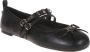 Pinko Verstelbare Boog Ballerina's voor alledaagse elegantie Black Dames - Thumbnail 8