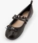 Pinko Zwarte ballerina`s met Love Birds detail - Thumbnail 2