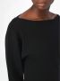 Pinko Zwarte Boot Neck Truienset - Thumbnail 2