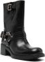 Pinko Zwarte Enkellaarzen Black Dames - Thumbnail 4
