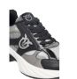 Pinko Zwarte Glitter Sneakers met Love Birds - Thumbnail 2