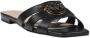 Pinko Zwarte Leren Sandalen Collectie Lente Zomer Black Dames - Thumbnail 23