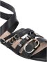 Pinko Slippers & Mules Leather sandals 'Marli' in zwart - Thumbnail 5