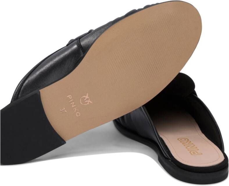 Pinko Zwarte Loafer Schoenen voor Vrouwen