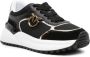 PINKO Lage Sneakers Dames Gem 01 Maat: 41 Materiaal: Textiel Kleur: Zwart - Thumbnail 4