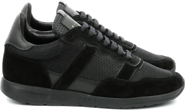 Piola Comfortabele Lage Sneakers Vida Black Heren