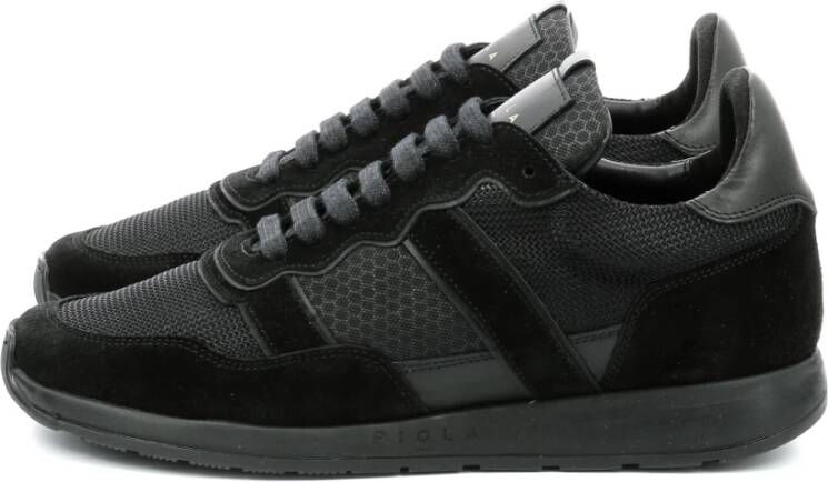 Piola Comfortabele Lage Sneakers Vida Black Heren