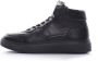 Piola Hoge Top Sneakers Cayma High Black Heren - Thumbnail 4