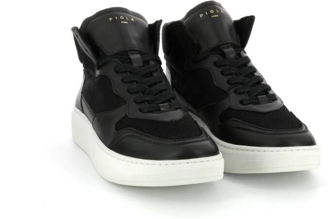 Piola Hoge Top Sneakers Cayma High Black Heren