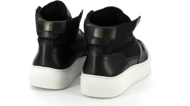 Piola Hoge Top Sneakers Cayma High Black Heren