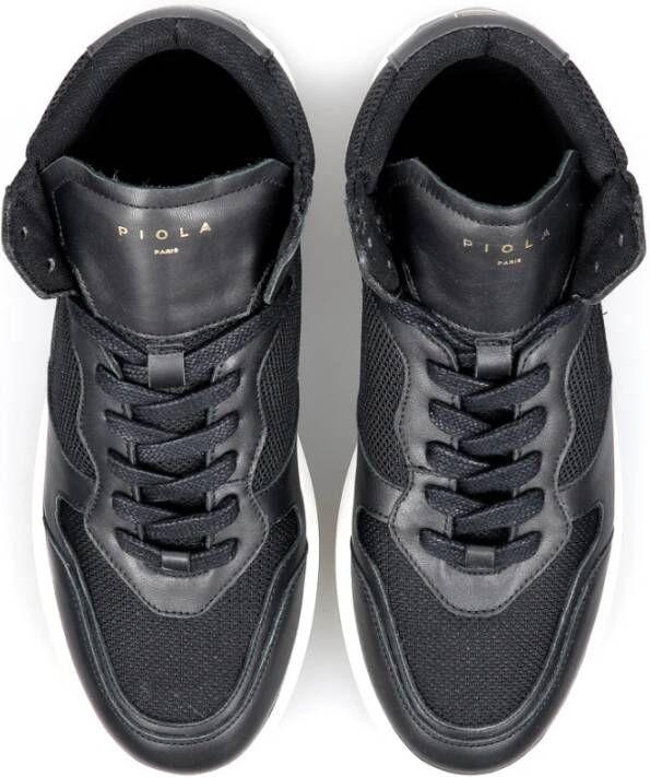 Piola Hoge Top Sneakers Cayma High Black Heren