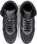 Piola Hoge Top Sneakers Cayma High Black Heren - Thumbnail 4