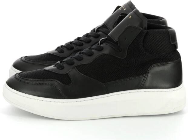 Piola Hoge Top Sneakers Cayma High Black Heren