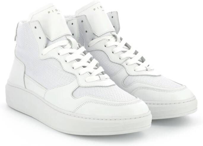 Piola Hoge Top Sneakers Cayma High White Heren