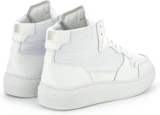 Piola Hoge Top Sneakers Cayma High White Heren