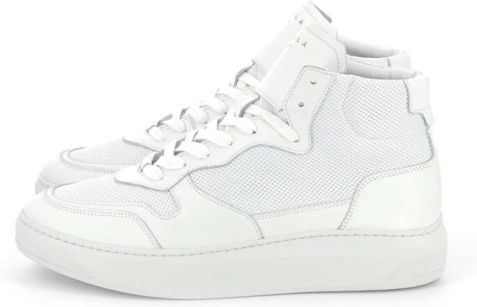 Piola Hoge Top Sneakers Cayma High White Heren