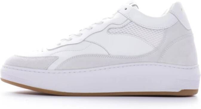 Piola Hoge Top Sneakers Piura Mid White Dames