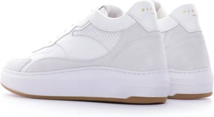 Piola Hoge Top Sneakers Piura Mid White Dames