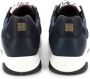 Piola Ica Lage Sneakers Leren Vetersluiting Blue Heren - Thumbnail 4