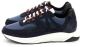 Piola Ica Lage Sneakers Leren Vetersluiting Blue Heren - Thumbnail 5