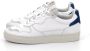 Piola Inti Lage Sneakers Leren Veters White Heren - Thumbnail 5