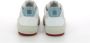 Piola Lage Sneakers Piura van Leer Multicolor Dames - Thumbnail 4