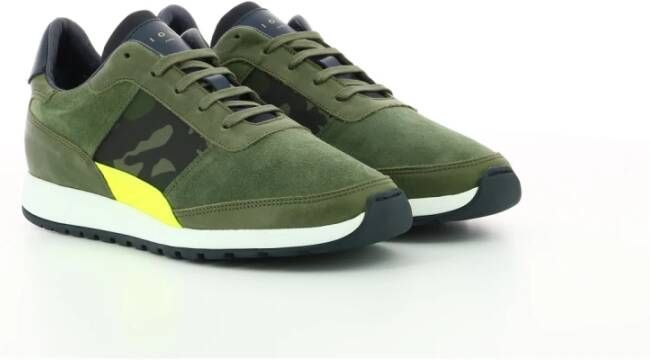 Piola Lage-top Callao Ns Sneakers Green Heren