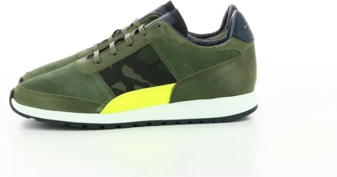 Piola Lage-top Callao Ns Sneakers Green Heren