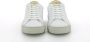 Piola Comfortabele Leren Lage Sneakers White Dames - Thumbnail 5