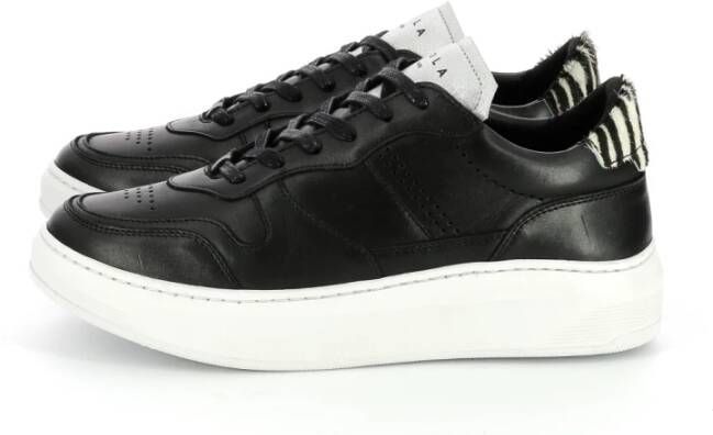 Piola Lage Top Sneakers Cayma Black Dames