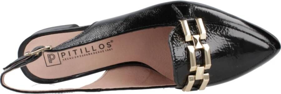 Pitillos Ballerinas Black Dames